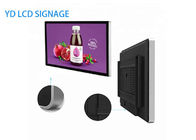 Metal Shell Interactive Digital Signage Kiosk IPS Wide View Angle Easy Installation