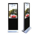 OEM Floor Standing Outdoor Digital Signage , High Brightness LCD Advertising Display