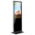 Full Color Floor Standing Indoor Touch Screen Poster Portable LCD Display Kiosk For Advertising