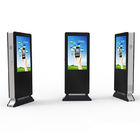 IP65 55 Inch Outdoor Floor Standing Lcd Digital Signage With 2500 Nits Brightness
