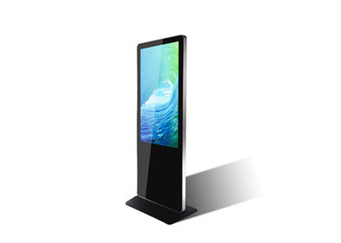 Indoor Building Stand Alone LCD Kiosk Plug And Play Portable Advertising Kiosk Poster